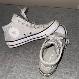 Converse Light Gray High-Tops